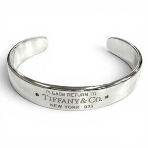 TIFFANY Silver Diamond Bracelet